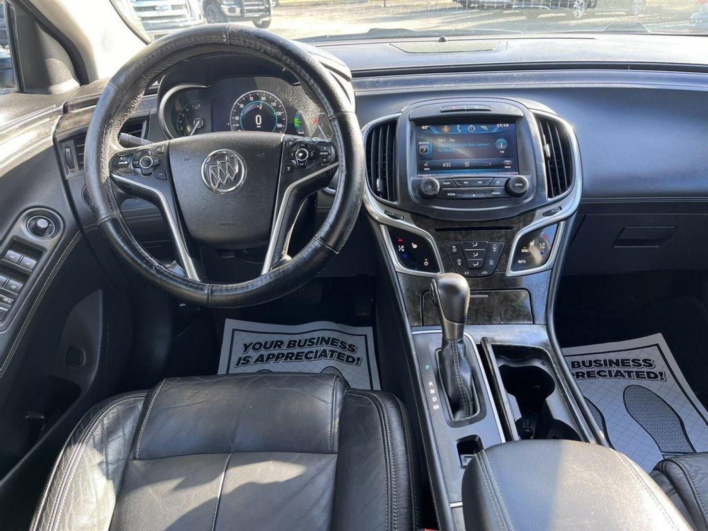 2014 Black /Black Buick Lacrosse (1G4GB5GR9EF) with an 2.4l I-4 DI Dohc Ecotec 2 engine, Automatic transmission, located at 745 East Steele Rd., West Columbia, SC, 29170, (803) 755-9148, 33.927212, -81.148483 - Special Internet Price! 2014 Buick LaCrosse with Bluetooth, AM/FM stereo and CD player includes USB port, SiriusXM Satellite Radio, Push button to start, Cruise control, Backup camera, Leather interior, Heated front seats, Memory driver seat, plus more! - Photo#4