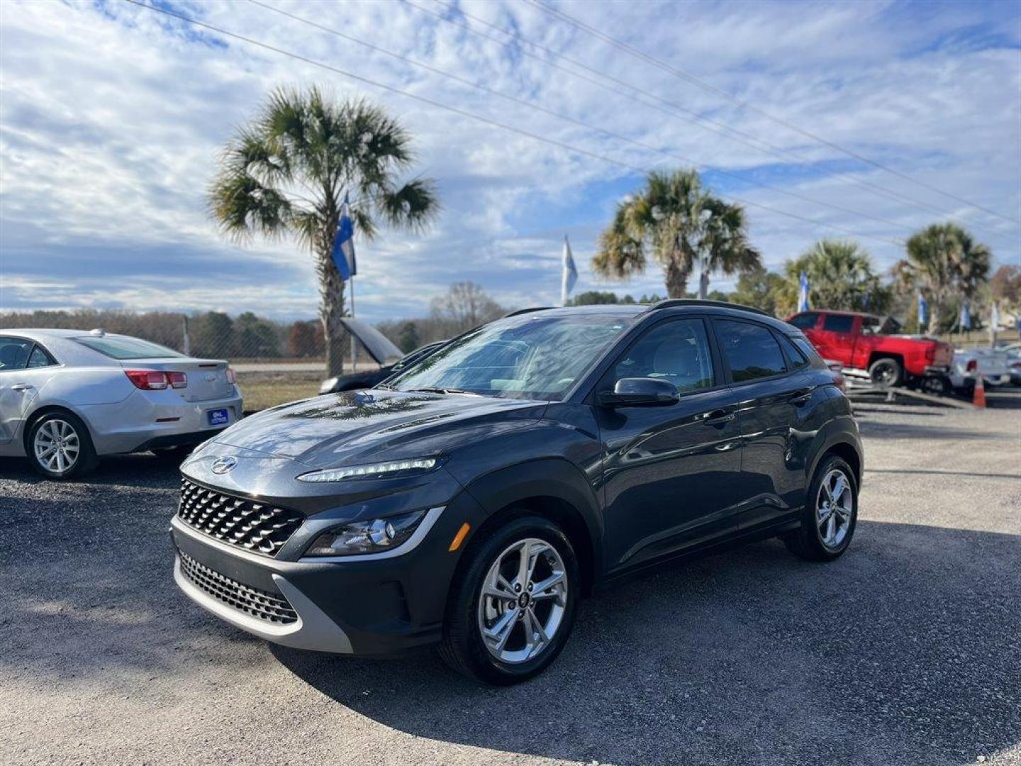 2023 Grey /Grey Hyundai Kona (KM8K62AB5PU) with an 2.0l I-4 MPI Dohc 2.0l engine, Automatic transmission, located at 745 East Steele Rd., West Columbia, SC, 29170, (803) 755-9148, 33.927212, -81.148483 - Special Internet Price! 2023 Hyundai Kona with Bluetooth, Backup Camera, Cruise Control, Keyless Entry, Air Condition, Cloth interior, Seats 5, Powered driver seat, Plus more! - Photo#0