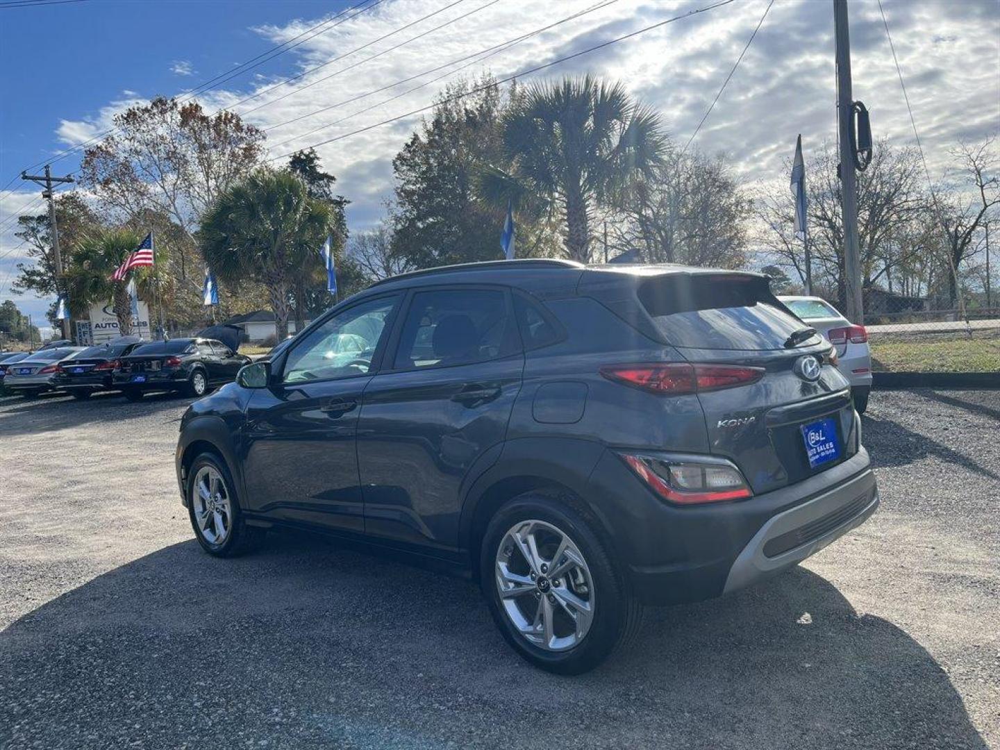 2023 Grey /Grey Hyundai Kona (KM8K62AB5PU) with an 2.0l I-4 MPI Dohc 2.0l engine, Automatic transmission, located at 745 East Steele Rd., West Columbia, SC, 29170, (803) 755-9148, 33.927212, -81.148483 - Special Internet Price! 2023 Hyundai Kona with Bluetooth, Backup Camera, Cruise Control, Keyless Entry, Air Condition, Cloth interior, Seats 5, Powered driver seat, Plus more! - Photo#1