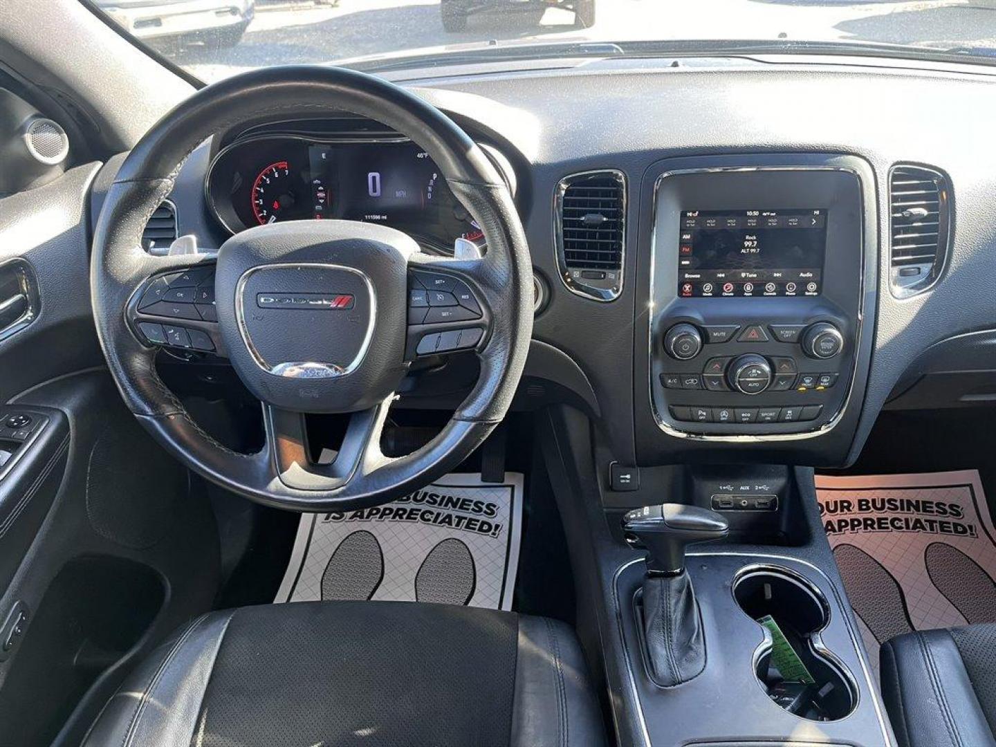 2019 Silver /Black Dodge Durango (1C4RDHDG1KC) with an 3.6l V6 MPI Dohc 3.6l engine, Automatic transmission, located at 745 East Steele Rd., West Columbia, SC, 29170, (803) 755-9148, 33.927212, -81.148483 - Special Internet Price! 2019 Dodge Durango GT with Bluetooth, Uconnect, 2 LCD Monitors In The Front, Backup Camera, Cruise Control, Dual Zone Front Automatic Air Conditioning, Remote Keyless Entry, Push Button Start, Leather Interior, 3rd Row Seating, Powered Windows, Powered Liftgate, Powered Door - Photo#4