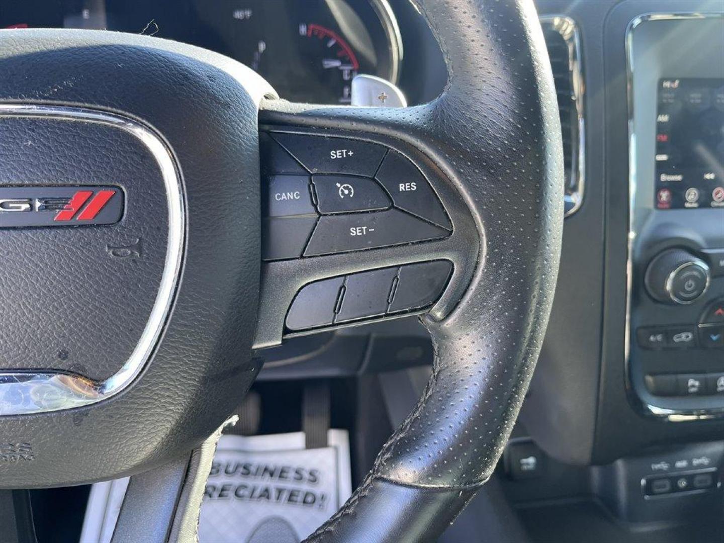 2019 Silver /Black Dodge Durango (1C4RDHDG1KC) with an 3.6l V6 MPI Dohc 3.6l engine, Automatic transmission, located at 745 East Steele Rd., West Columbia, SC, 29170, (803) 755-9148, 33.927212, -81.148483 - Special Internet Price! 2019 Dodge Durango GT with Bluetooth, Uconnect, 2 LCD Monitors In The Front, Backup Camera, Cruise Control, Dual Zone Front Automatic Air Conditioning, Remote Keyless Entry, Push Button Start, Leather Interior, 3rd Row Seating, Powered Windows, Powered Liftgate, Powered Door - Photo#7