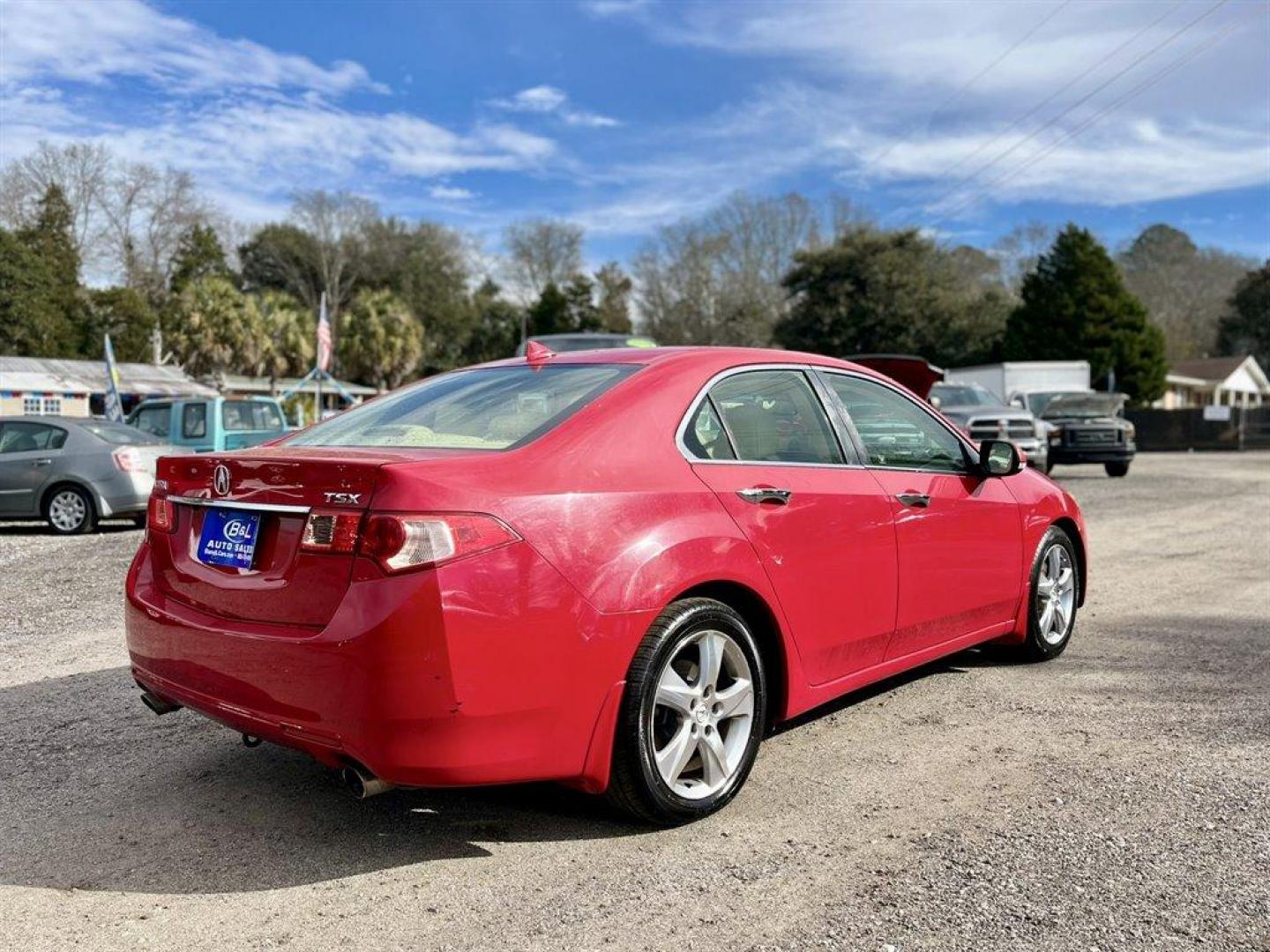 2013 Red /Tan Acura TSX (JH4CU2F61DC) with an 2.4l I-4 MPI Dohc 2.4l engine, Automatic transmission, located at 745 East Steele Rd., West Columbia, SC, 29170, (803) 755-9148, 33.927212, -81.148483 - Special Internet Price! 2013 Acura TSX with AM/FM stereo, Backup Camera, Sunroof, Cruise Control, Dual-Zone Automatic Climate Control, Leather Interior, Keyless Entry, 60/40 Split-Folding Rear Seat, Powered Windows, Powered Door Locks, Plus More! - Photo#2