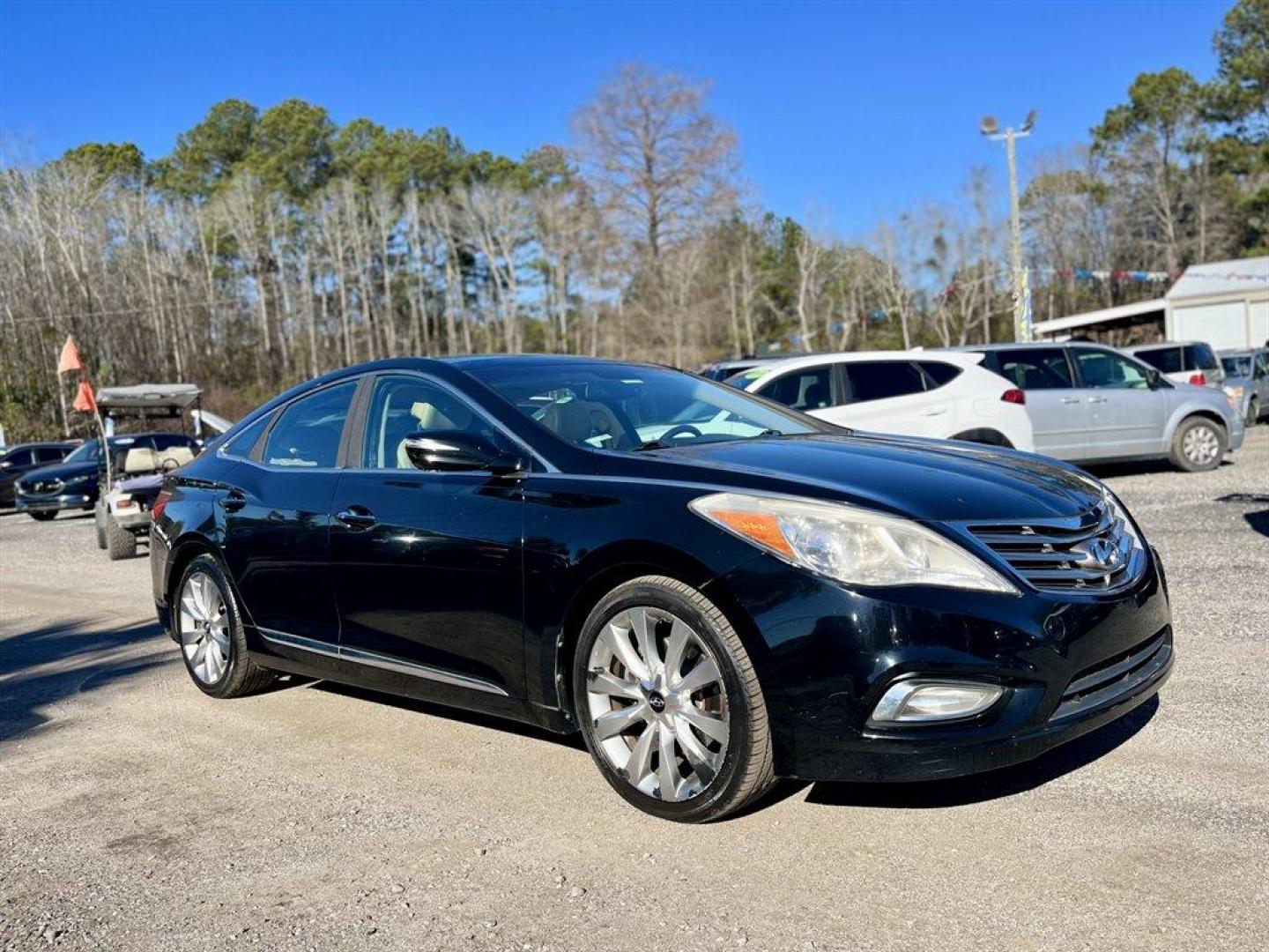 2012 Black /Tan Hyundai Azera (KMHFH4JG3CA) with an 3.3l V6 DI Dohc 3.3l engine, Automatic transmission, located at 745 East Steele Rd., West Columbia, SC, 29170, (803) 755-9148, 33.927212, -81.148483 - Special Internet Price! 2012 Hyundai Azera with Bluetooth, AM/FM/XM, Backup camera, Navigation, Cruise Control, Dual zone automatic climate control, Push button start, Panoramic sunroof, Heated seats in front and back, Powered windows, Powered door locks, Plus more! - Photo#3