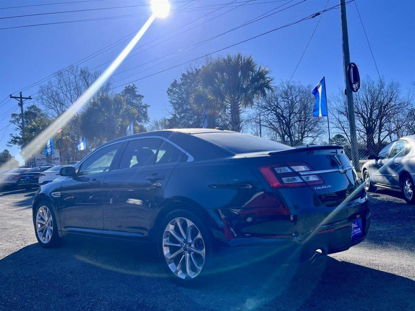 2014 Black /Black Ford Taurus (1FAHP2F87EG) with an 3.5l V6 Smpi TI-VCT 3.5l engine, Automatic transmission, located at 745 East Steele Rd., West Columbia, SC, 29170, (803) 755-9148, 33.927212, -81.148483 - Special Internet Price! 2014 Ford Taurus Limited with AM/FM Stereo/Single CD/MP3 Capable, Remote Keyless Entry, Cruise Control, Sunroof, Heated Seats, Powered Driver Seat, Push To Start, Power Windows, Powered Door Locks, Plus More! - Photo#1