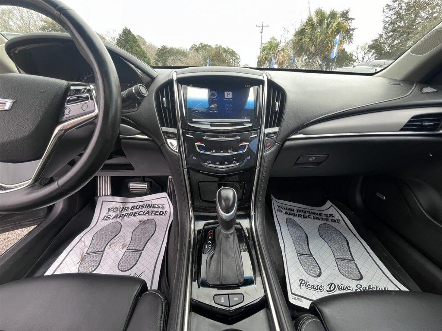 2015 Grey /Black Cadillac ATS (1G6AJ1RX4F0) with an 2.0l I-4 DI Dohc T/C 2.0l engine, Automatic transmission, located at 745 East Steele Rd., West Columbia, SC, 29170, (803) 755-9148, 33.927212, -81.148483 - Special Internet Price! 2015 Cadillac ATS with Bluetooth, Backup camera, Navigation, Cruise control, Remote Keyless Entry, Sunroof, Leather interior, Powered windows, Powered door locks, Plus more! - Photo#10