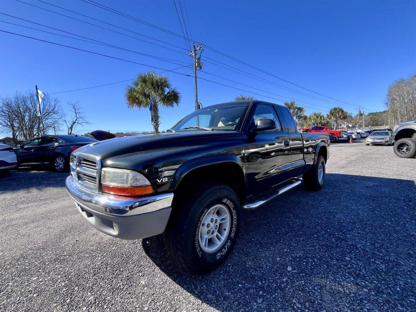 1997 Green /Tan Dodge Dakota (1B7GG23Y1VS) with an 5.2l V8 MPI 5.2l engine, Manual transmission, located at 745 East Steele Rd., West Columbia, SC, 29170, (803) 755-9148, 33.927212, -81.148483 - Special Internet Price! 1997 Dodge Dakota SLT with AM/FM stereo radio, Manual transmission, Sunroof, Cruise control, Powered windows, Powered door locks, Leather interior, Seats up to 5, Plus more! - Photo#0