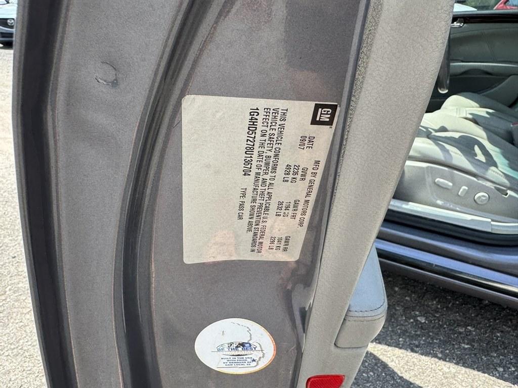 2008 Grey /Grey Buick Lucerne (1G4HD57278U) with an 3.8l V6 SFI 3.8l engine, Automatic transmission, located at 745 East Steele Rd., West Columbia, SC, 29170, (803) 755-9148, 33.927212, -81.148483- Photo#29