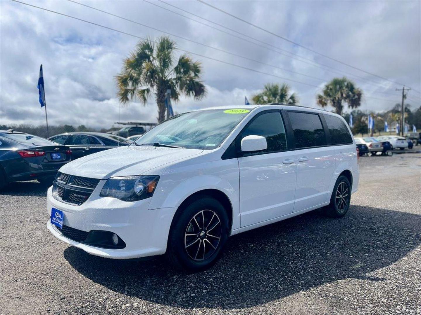 2018 White /Black Dodge Grand Caravan (2C4RDGCG2JR) with an 3.6l V6 MPI Dohc VVT Flex engine, Automatic transmission, located at 745 East Steele Rd., West Columbia, SC, 29170, (803) 755-9148, 33.927212, -81.148483 - Special Internet Price! 2018 Dodge Grand Caravan SXT with AM/FM Stereo, Back-Up Camera, Cruise Control, Dual Zone Front Manual Air Conditioning, Bucket Front Seats, 2nd Row Stow'N Go Bucket Seats, Fixed 60-40 Split-Bench 3rd Row Seat, Powered Rear Sliding Doors, Powered Windows, Powered Door Locks, - Photo#0