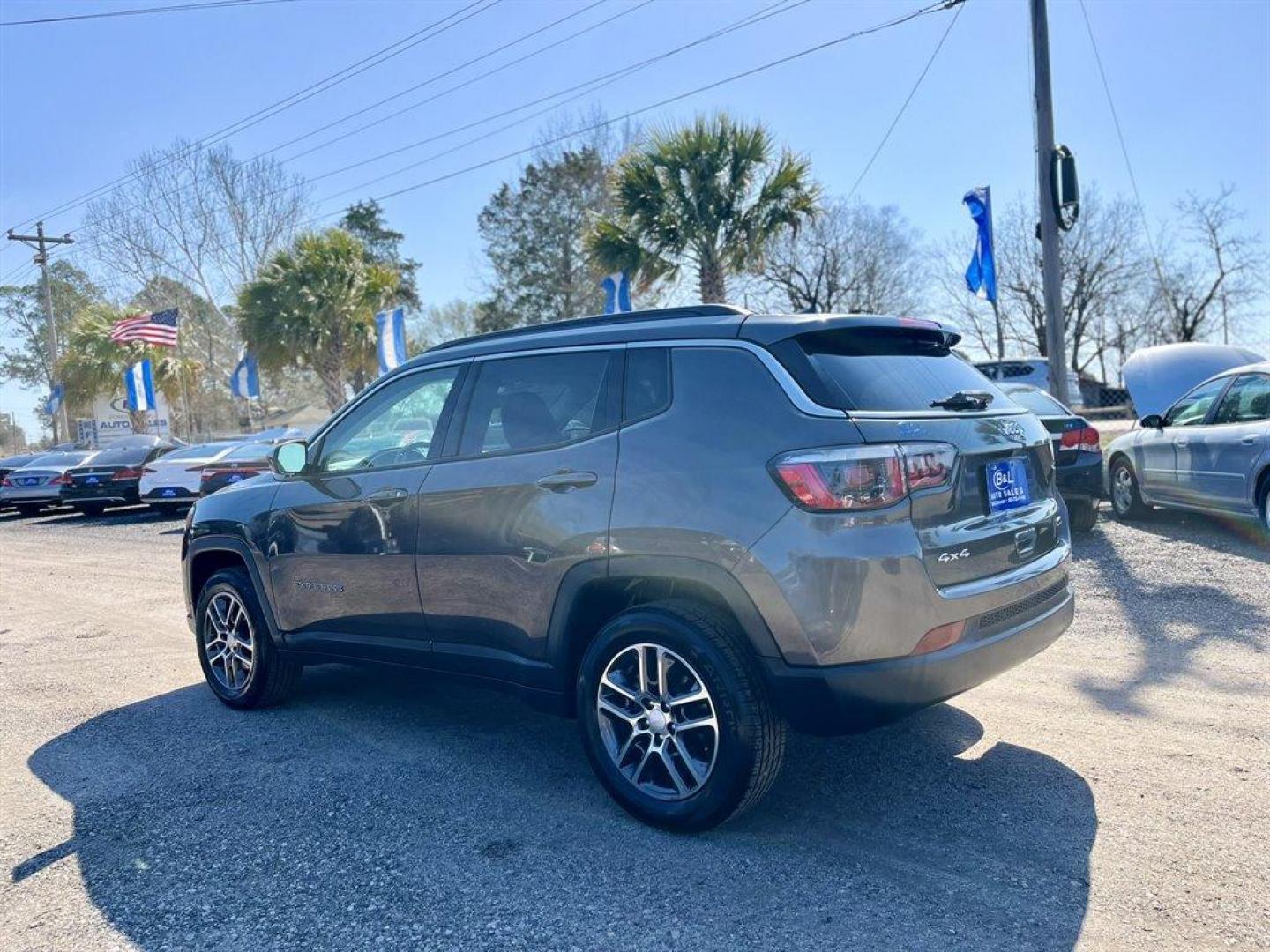 2017 Grey /Black Jeep ALL NEW Compass (3C4NJDBB6HT) with an 2.4l I-4 SFI Dohc 2.4l engine, Automatic transmission, located at 745 East Steele Rd., West Columbia, SC, 29170, (803) 755-9148, 33.927212, -81.148483 - Special Internet Price! 2017 Jeep New Compass Latitude with Uconnect, Bluetooth, Radio, Backup camera, Cruise control, Manual air conditioning, Keyless entry, Push to start, Cloth and vinyl seats, Powered driver seat, Powered windows, Powered door locks, Plus more! - Photo#1