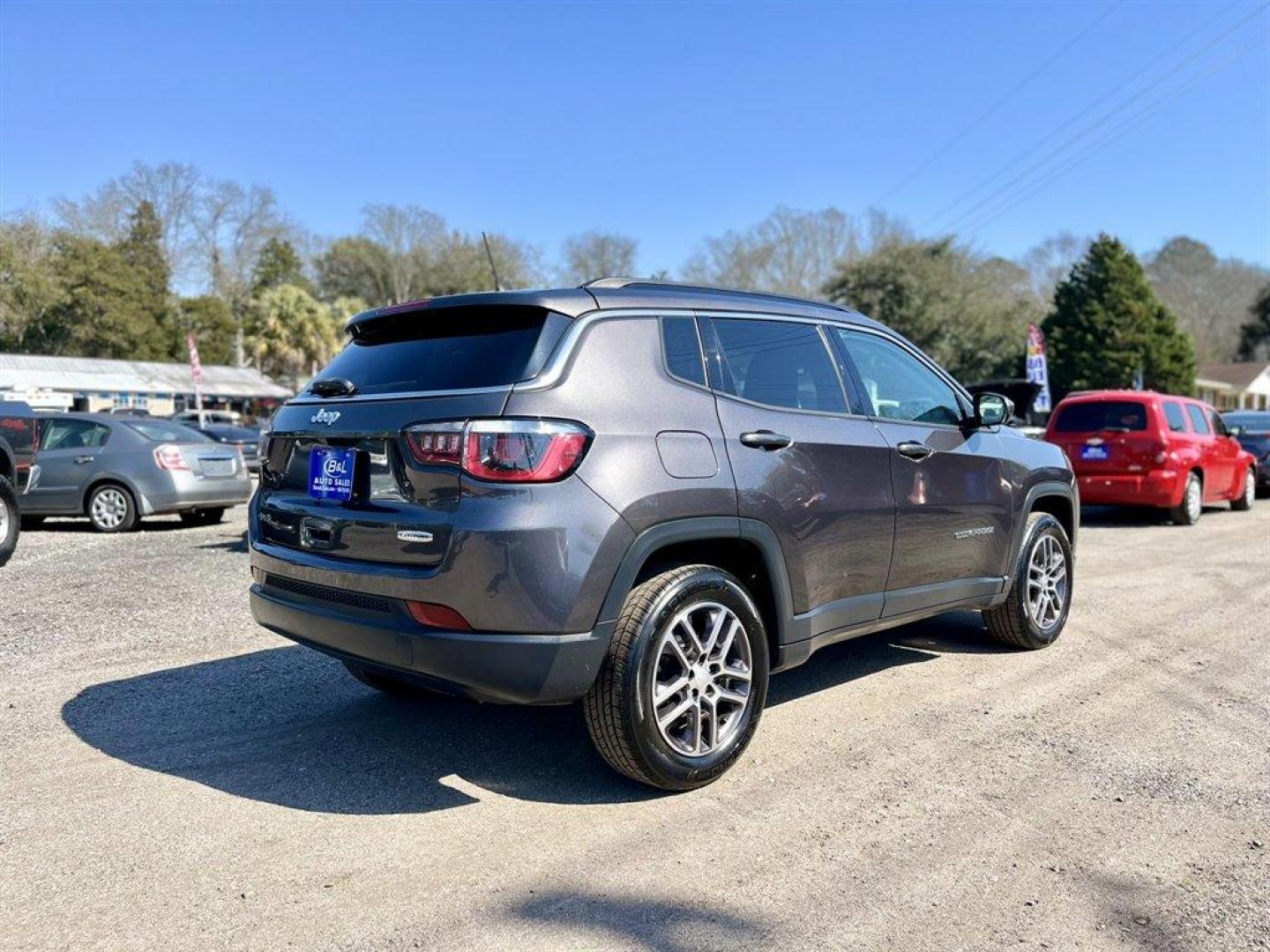 2017 Grey /Black Jeep ALL NEW Compass (3C4NJDBB6HT) with an 2.4l I-4 SFI Dohc 2.4l engine, Automatic transmission, located at 745 East Steele Rd., West Columbia, SC, 29170, (803) 755-9148, 33.927212, -81.148483 - Special Internet Price! 2017 Jeep New Compass Latitude with Uconnect, Bluetooth, Radio, Backup camera, Cruise control, Manual air conditioning, Keyless entry, Push to start, Cloth and vinyl seats, Powered driver seat, Powered windows, Powered door locks, Plus more! - Photo#2