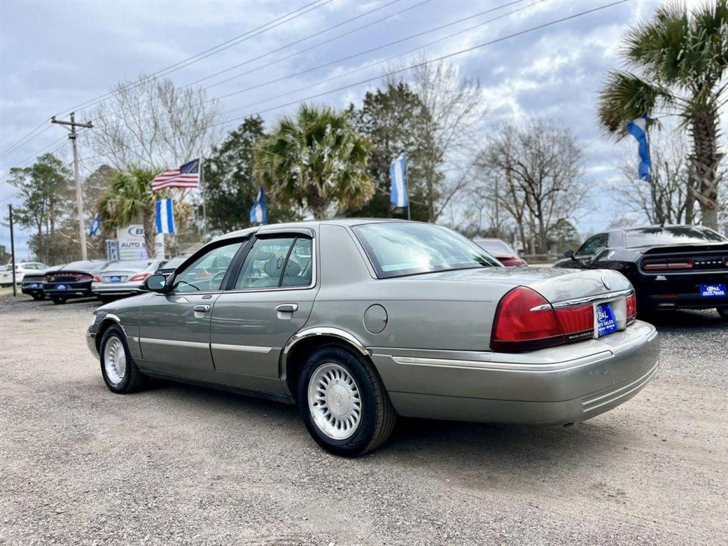 1999 Grey /Grey Mercury Grand Marquis (2MEFM75W1XX) with an 4.6l V8 EFI Sohc 4.6l engine, Automatic transmission, located at 745 East Steele Rd., West Columbia, SC, 29170, (803) 755-9148, 33.927212, -81.148483 - 1999 Mercury Grand Marquis LS with Electronic AM/FM stereo radio, Cruise control, Manual air conditioning, Leather interior, Powered windows, Powered door locks, Plus more! - Photo#1