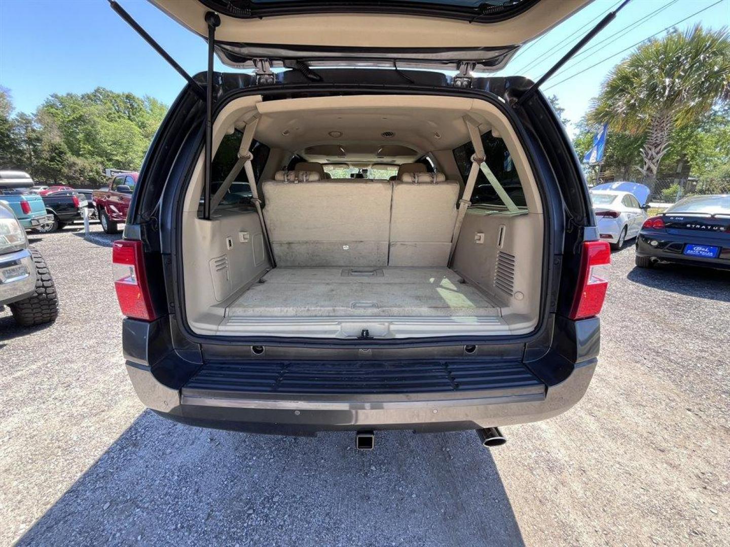 2017 Grey /Tan Ford Expedition EL (1FMJK1KT9HE) with an 3.5l V6 DI T/C Ecoboost 3 engine, Automatic transmission, located at 745 East Steele Rd., West Columbia, SC, 29170, (803) 755-9148, 33.927212, -81.148483 - Special Internet Price! 2017 Ford Expedition EL Limited with Bluetooth, SiriusXM Satellite Radio, Navigation, Backup camera, Sunroof, Cruise control, Duel zone front automatic air conditioning, Leather interior, Heating and cooling front seats, 2nd Fixed 60-40 Split-Bench, 3rd row seating, 3rd row p - Photo#34