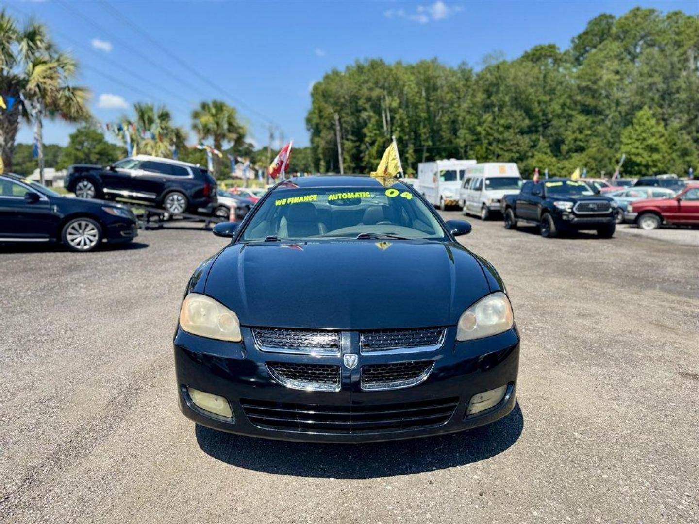 2004 Black /Taupe Dodge Stratus (4B3AG52H94E) with an 3.0l V6 EFI Sohc 3.0l engine, Automatic transmission, located at 745 East Steele Rd., West Columbia, SC, 29170, (803) 755-9148, 33.927212, -81.148483 - Special Internet Price! 2004 Dodge Stratus with AM/FM radio, Cruise control, Sunroof, Leather interior, Powered windows, Powered door locks, Plus more! - Photo#1