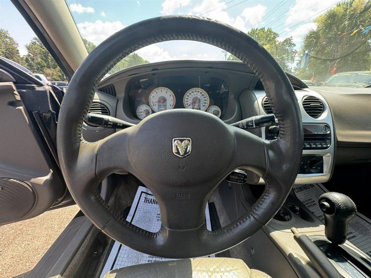 2004 Black /Taupe Dodge Stratus (4B3AG52H94E) with an 3.0l V6 EFI Sohc 3.0l engine, Automatic transmission, located at 745 East Steele Rd., West Columbia, SC, 29170, (803) 755-9148, 33.927212, -81.148483 - Special Internet Price! 2004 Dodge Stratus with AM/FM radio, Cruise control, Sunroof, Leather interior, Powered windows, Powered door locks, Plus more! - Photo#7