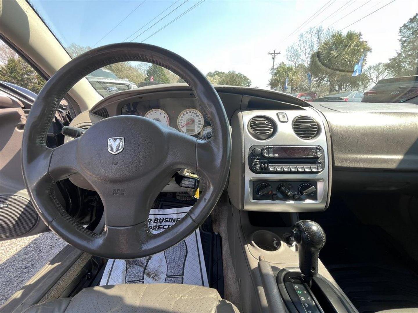 2004 Black /Grey Dodge Stratus (4B3AG52H94E) with an 3.0l V6 EFI Sohc 3.0l engine, Automatic transmission, located at 745 East Steele Rd., West Columbia, SC, 29170, (803) 755-9148, 33.927212, -81.148483 - Special Internet Price! 2004 Dodge Stratus R/T with AM/FM stereo radio, Cruise control, Sunroof, Air conditioning, Remote keyless entry, Leather interior, Powered Windows, Powered door locks, Plus more! - Photo#5