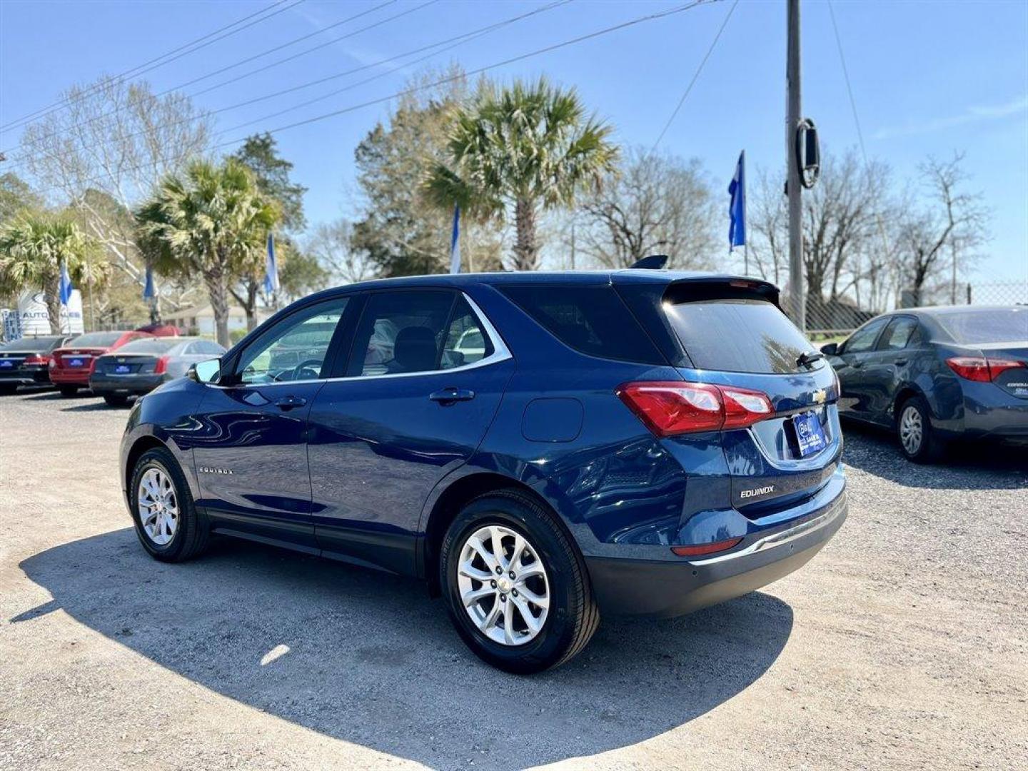 2019 Blue /Black Chevrolet Equinox (2GNAXJEV4K6) with an 1.5l I-4 DI Dohc T/C 1.5l engine, Automatic transmission, located at 745 East Steele Rd., West Columbia, SC, 29170, (803) 755-9148, 33.927212, -81.148483 - Special Internet Price! 2019 Chevrolet Equinox LT with AM/FM stereo, Bluetooth, Backup camera, Cruise control, Air conditioning, Two toned interior, Powered driver seat, Powered liftgate, Powered windows, Powered door locks, Plus more! - Photo#1