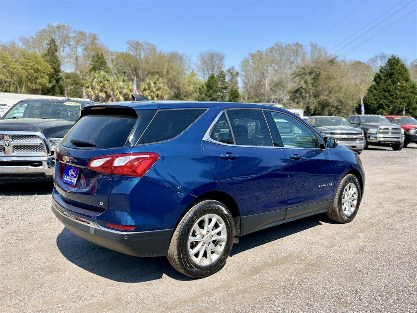 2019 Blue /Black Chevrolet Equinox (2GNAXJEV4K6) with an 1.5l I-4 DI Dohc T/C 1.5l engine, Automatic transmission, located at 745 East Steele Rd., West Columbia, SC, 29170, (803) 755-9148, 33.927212, -81.148483 - Special Internet Price! 2019 Chevrolet Equinox LT with AM/FM stereo, Bluetooth, Backup camera, Cruise control, Air conditioning, Two toned interior, Powered driver seat, Powered liftgate, Powered windows, Powered door locks, Plus more! - Photo#2