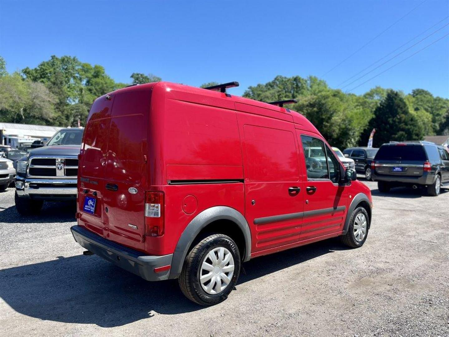 2012 Red /Grey Ford Transit Connect (NM0LS7AN3CT) with an 2.0l I-4 Smpi Dohc 2.0l engine, Automatic transmission, located at 745 East Steele Rd., West Columbia, SC, 29170, (803) 755-9148, 33.927212, -81.148483 - Special Internet Price! 2012 Ford Transit Connect XL - Photo#2