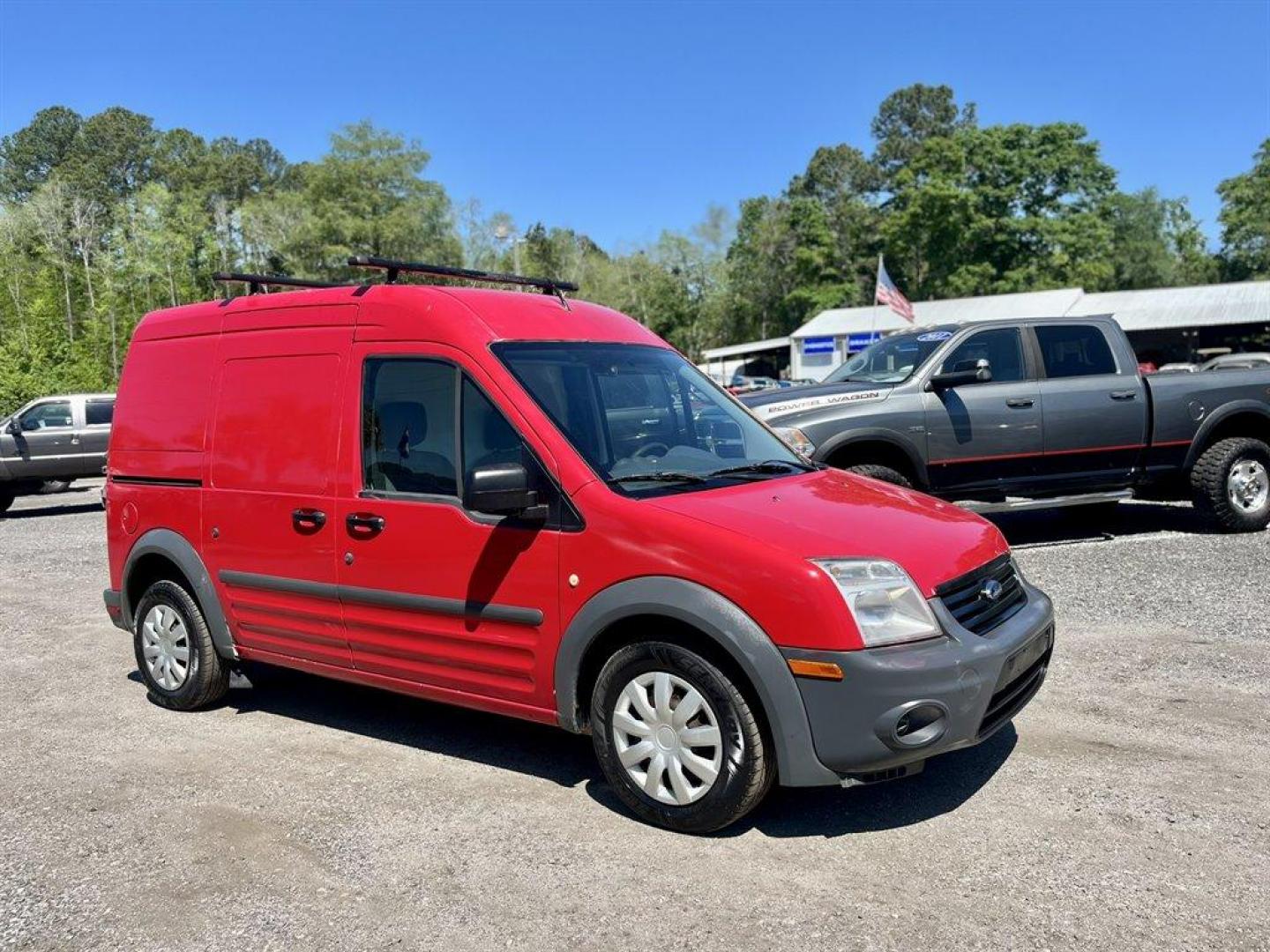 2012 Red /Grey Ford Transit Connect (NM0LS7AN3CT) with an 2.0l I-4 Smpi Dohc 2.0l engine, Automatic transmission, located at 745 East Steele Rd., West Columbia, SC, 29170, (803) 755-9148, 33.927212, -81.148483 - Special Internet Price! 2012 Ford Transit Connect XL - Photo#3