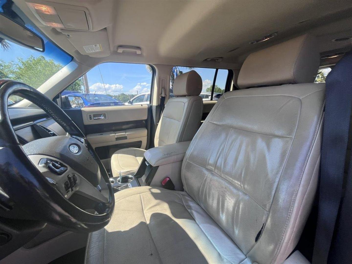 2013 Brown /Tan Ford Flex (2FMHK6DT8DB) with an 3.5l V6 DI T/C Ecoboost 3 engine, Automatic transmission, located at 745 East Steele Rd., West Columbia, SC, 29170, (803) 755-9148, 33.927212, -81.148483 - Special Internet Price! 2013 Ford Flex Limited with Bluetooth, Backup camera, Navigation, Cruise control, Air conditioning, Powered front seats, Leather interior, 3rd row seating, 2nd row rear entertainment, Powered windows, Powered door locks, Plus more! - Photo#18