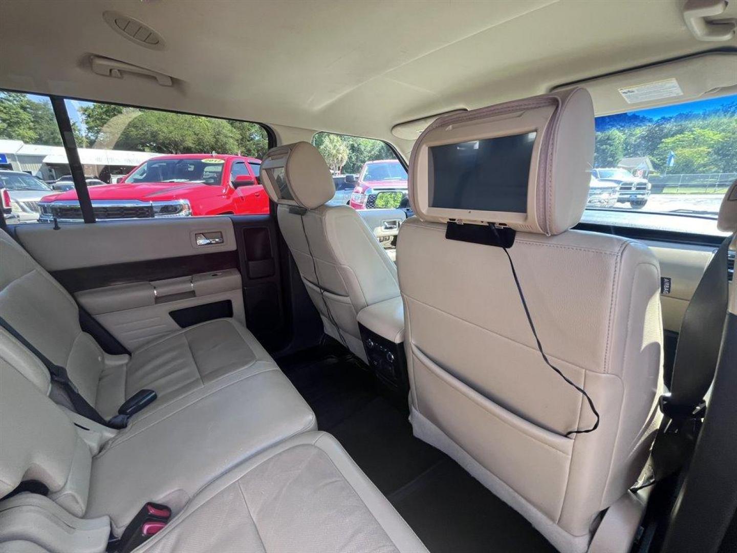 2013 Brown /Tan Ford Flex (2FMHK6DT8DB) with an 3.5l V6 DI T/C Ecoboost 3 engine, Automatic transmission, located at 745 East Steele Rd., West Columbia, SC, 29170, (803) 755-9148, 33.927212, -81.148483 - Special Internet Price! 2013 Ford Flex Limited with Bluetooth, Backup camera, Navigation, Cruise control, Air conditioning, Powered front seats, Leather interior, 3rd row seating, 2nd row rear entertainment, Powered windows, Powered door locks, Plus more! - Photo#26