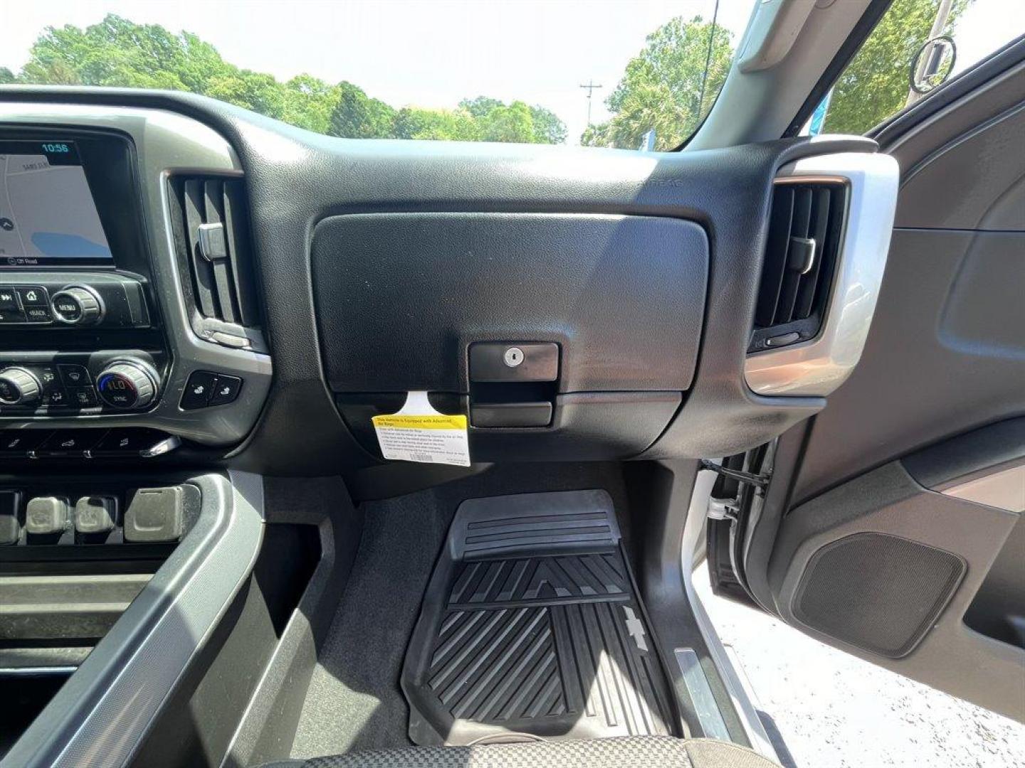 2018 Silver /Black Chevrolet Silverado 1500 (3GCUKREC9J5) with an 5.3l V8 DI VVT Flex 5.3l engine, Automatic transmission, located at 745 East Steele Rd., West Columbia, SC, 29170, (803) 755-9148, 33.927212, -81.148483 - Special Internet Price! 2018 Chevrolet Silverado 1500 LT Z71 with Chevrolet MyLink Radio with 8 diagonal color touch-screen, AM/FM stereo, Backup camera, Navigation, Cruise control, Air conditioning, Remote keyless entry, Cloth interior, Rear 60/40 folding bench, Powered windows, Powered door locks, - Photo#28