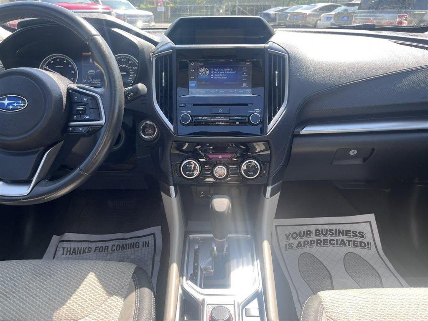 2019 Blue /Grey Subaru Forester (JF2SKAGC4KH) with an 2.5l H-4 MPI Dohc 2.5l engine, Automatic transmission, located at 745 East Steele Rd., West Columbia, SC, 29170, (803) 755-9148, 33.927212, -81.148483 - Special Internet Price! 2019 Subaru Forester wth Bluetooth, Backup camera, Sunroof, Lane departure warning, Cruise control, Keyless entry, Push to start, Cloth interior, Powered liftgate, Powered windows, Powered door locks, Plus more! - Photo#10