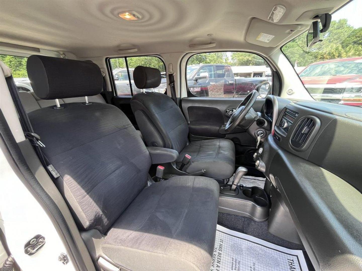 2013 White /Black Nissan Cube (JN8AZ2KR5DT) with an 1.8l I-4 DI Dohc 1.8l engine, Automatic transmission, located at 745 East Steele Rd., West Columbia, SC, 29170, (803) 755-9148, 33.927212, -81.148483 - Special Internet Price! 2013 Nissan Cube S with AM/FM radio, Cruise control, Manual air conditioning, Powered windows, Powered door locks, Plus more! - Photo#21