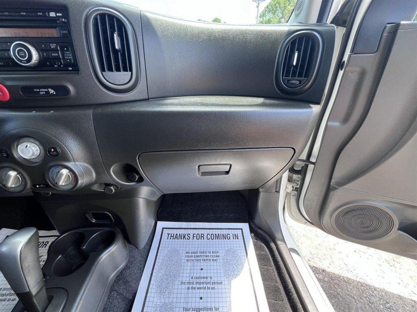 2013 White /Black Nissan Cube (JN8AZ2KR5DT) with an 1.8l I-4 DI Dohc 1.8l engine, Automatic transmission, located at 745 East Steele Rd., West Columbia, SC, 29170, (803) 755-9148, 33.927212, -81.148483 - Special Internet Price! 2013 Nissan Cube S with AM/FM radio, Cruise control, Manual air conditioning, Powered windows, Powered door locks, Plus more! - Photo#22