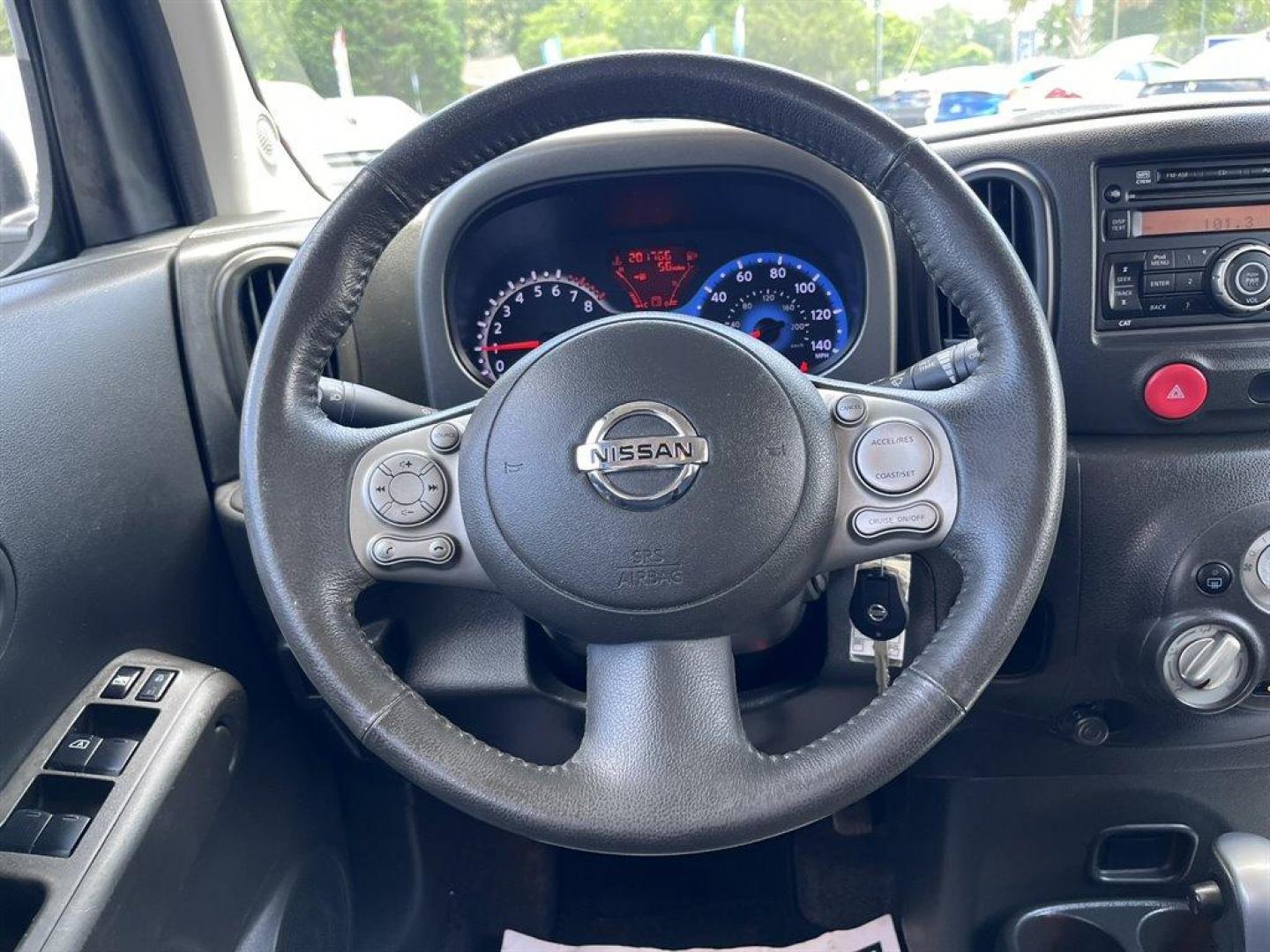 2013 White /Black Nissan Cube (JN8AZ2KR5DT) with an 1.8l I-4 DI Dohc 1.8l engine, Automatic transmission, located at 745 East Steele Rd., West Columbia, SC, 29170, (803) 755-9148, 33.927212, -81.148483 - Special Internet Price! 2013 Nissan Cube S with AM/FM radio, Cruise control, Manual air conditioning, Powered windows, Powered door locks, Plus more! - Photo#5