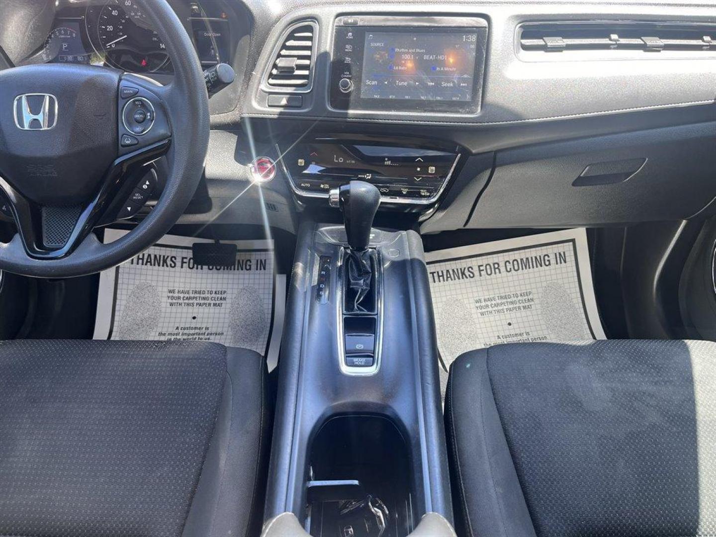 2019 Silver /Black Honda HR-V (3CZRU6H57KM) with an 1.8l I-4 MPI Sohc 1.8l engine, Automatic transmission, located at 745 East Steele Rd., West Columbia, SC, 29170, (803) 755-9148, 33.927212, -81.148483 - Special Internet Price! 2019 Honda HR-V EX with Bluetooth, AM/FM/HD Audio System, Cruise control, Sunroof, Automatic air conditioning, Remote keyless entry, Push to start, Powered windows, Powered door locks, Plus more! - Photo#9