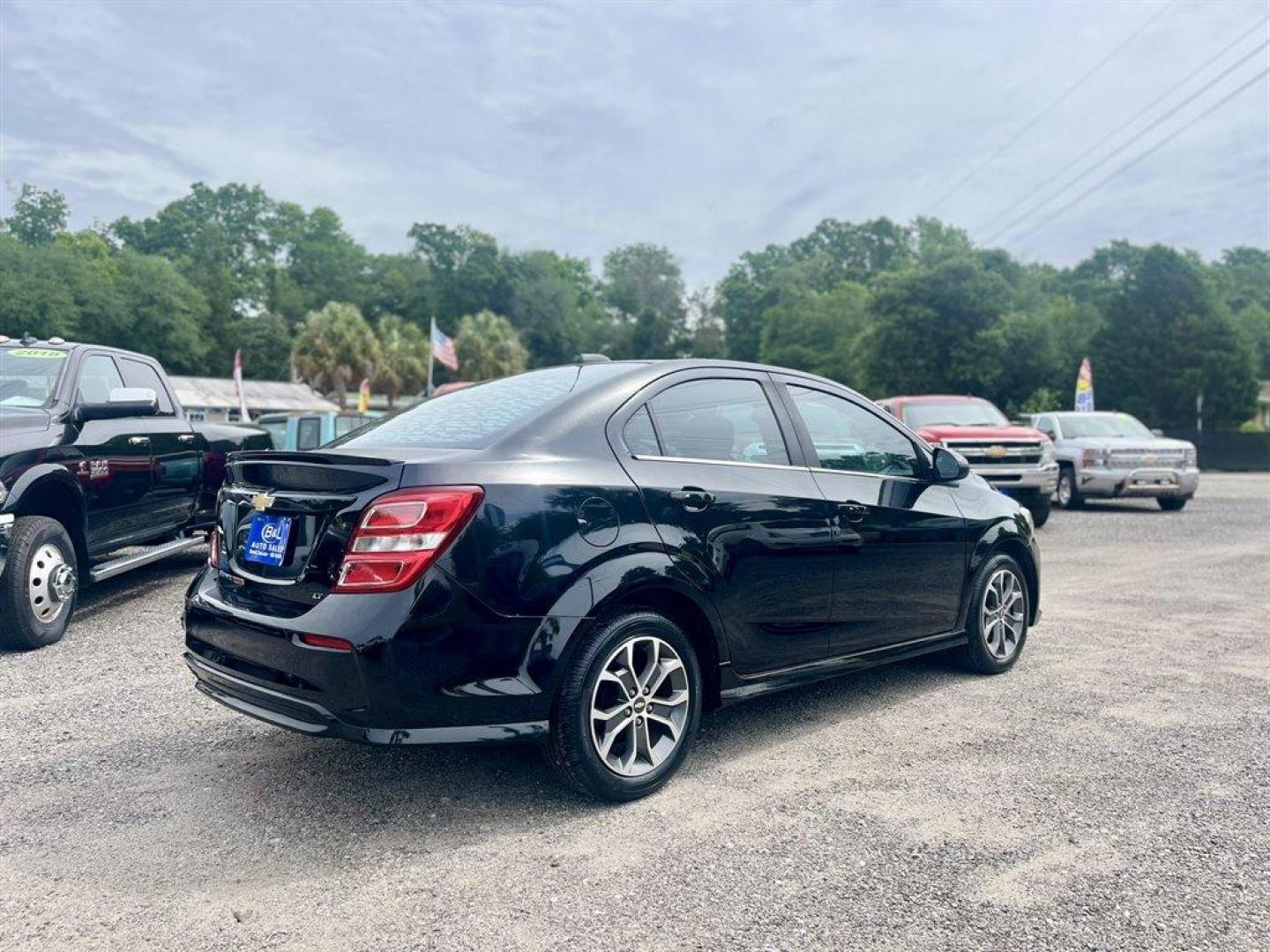 2017 Black /Black Chevrolet Sonic (1G1JC5SB5H4) with an 1.4l I-4 MFI Dohc T/C 1.4 engine, Manual transmission, located at 745 East Steele Rd., West Columbia, SC, 29170, (803) 755-9148, 33.927212, -81.148483 - Special Internet Price! 2017 Chevrolet Sonic LT with Bluetooth, AM/FM radio, Manual transmission, Powered driver seat, Cloth interior, Air conditioning, Powered windows, Powered door locks, Plus more! - Photo#2