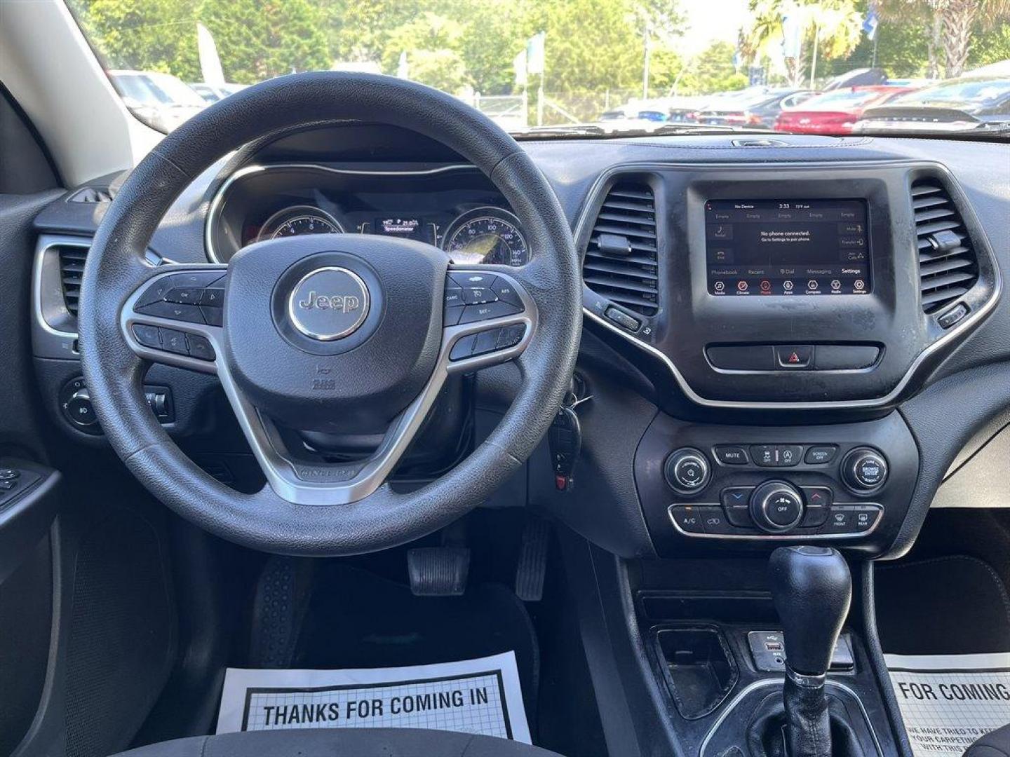 2019 Burgundy /Black Jeep Cherokee (1C4PJLCB1KD) with an 2.4l I-4 MPI Sohc 2.4l engine, Automatic transmission, located at 745 East Steele Rd., West Columbia, SC, 29170, (803) 755-9148, 33.927212, -81.148483 - Special Internet Price! 2019 Jeep Cherokee Latitude with Bluetooth, Backup camera, Cruise control, Air conditioning, Cloth interior, Keyless entry, Powered windows, Powered door locks, Plus more! - Photo#4