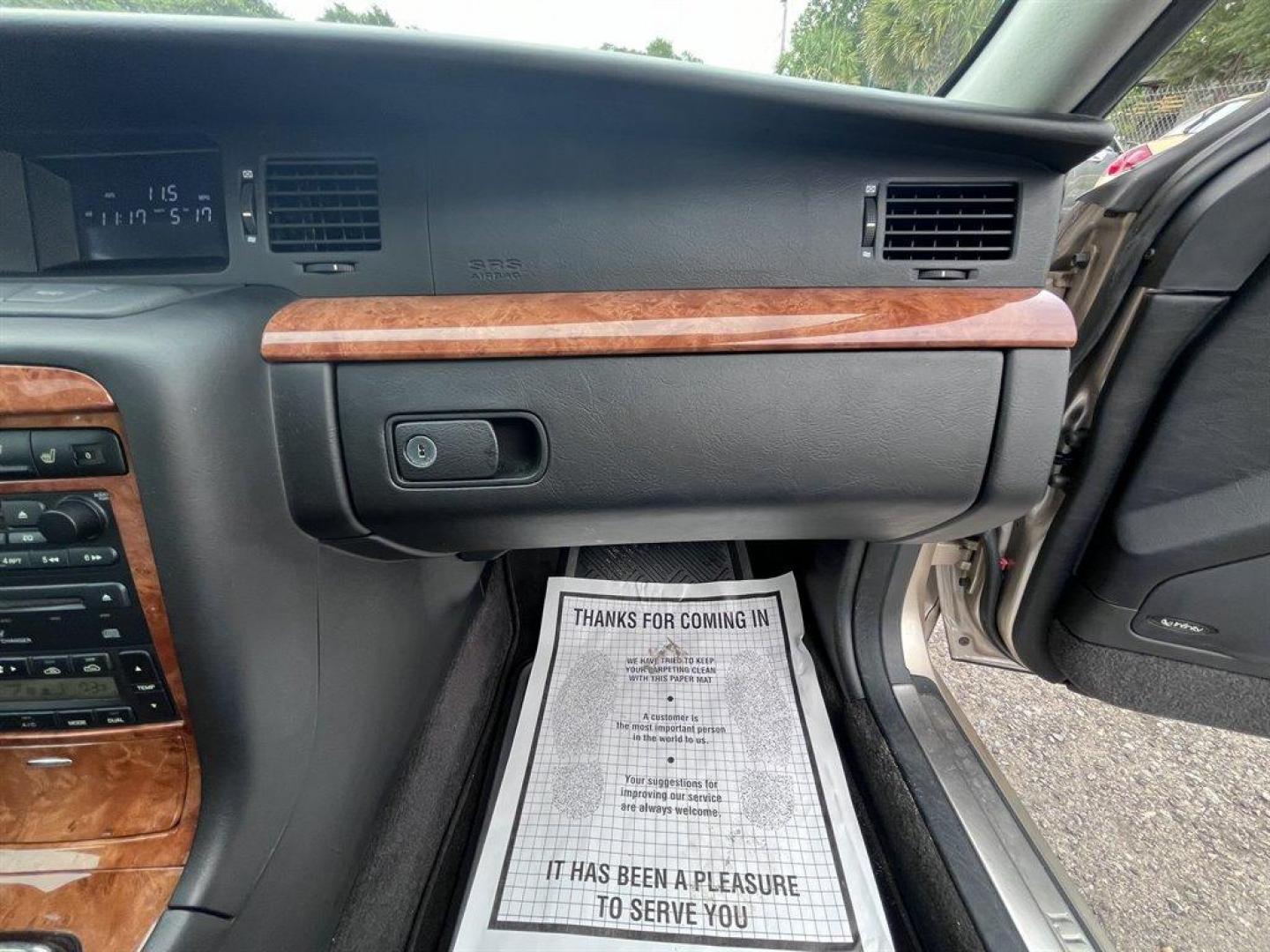 2004 Gold /Black Kia Amanti (KNALD124745) with an 3.5l V6 MPI Dohc 3.5l engine, Automatic transmission, located at 745 East Steele Rd., West Columbia, SC, 29170, (803) 755-9148, 33.927212, -81.148483 - Special Internet Price! 2004 Kia Amanti with AM/FM radio, Cruise control, Sunroof, Leather interior, Keyless entry, Powered driver seat, Fixed rear bench seat, Powered windows, Powered door locks, Plus more! - Photo#23