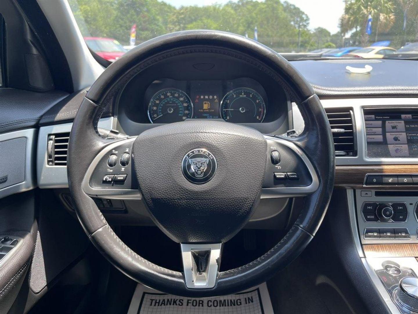 2015 Black /Black Jaguar XF (SAJWA0FS4FP) with an 2.0l I-4 EFI Dohc 2.0l engine, Automatic transmission, located at 745 East Steele Rd., West Columbia, SC, 29170, (803) 755-9148, 33.927212, -81.148483 - Special Internet Price! 2015 Jaguar XF 2.0t Premium with Bluetooth, AM/FM radio, Cruise control, Backup camera, Navigation, Sunroof, Leather interior, Powered front seats, Powered windows, Powered door locks, Plus more! - Photo#5