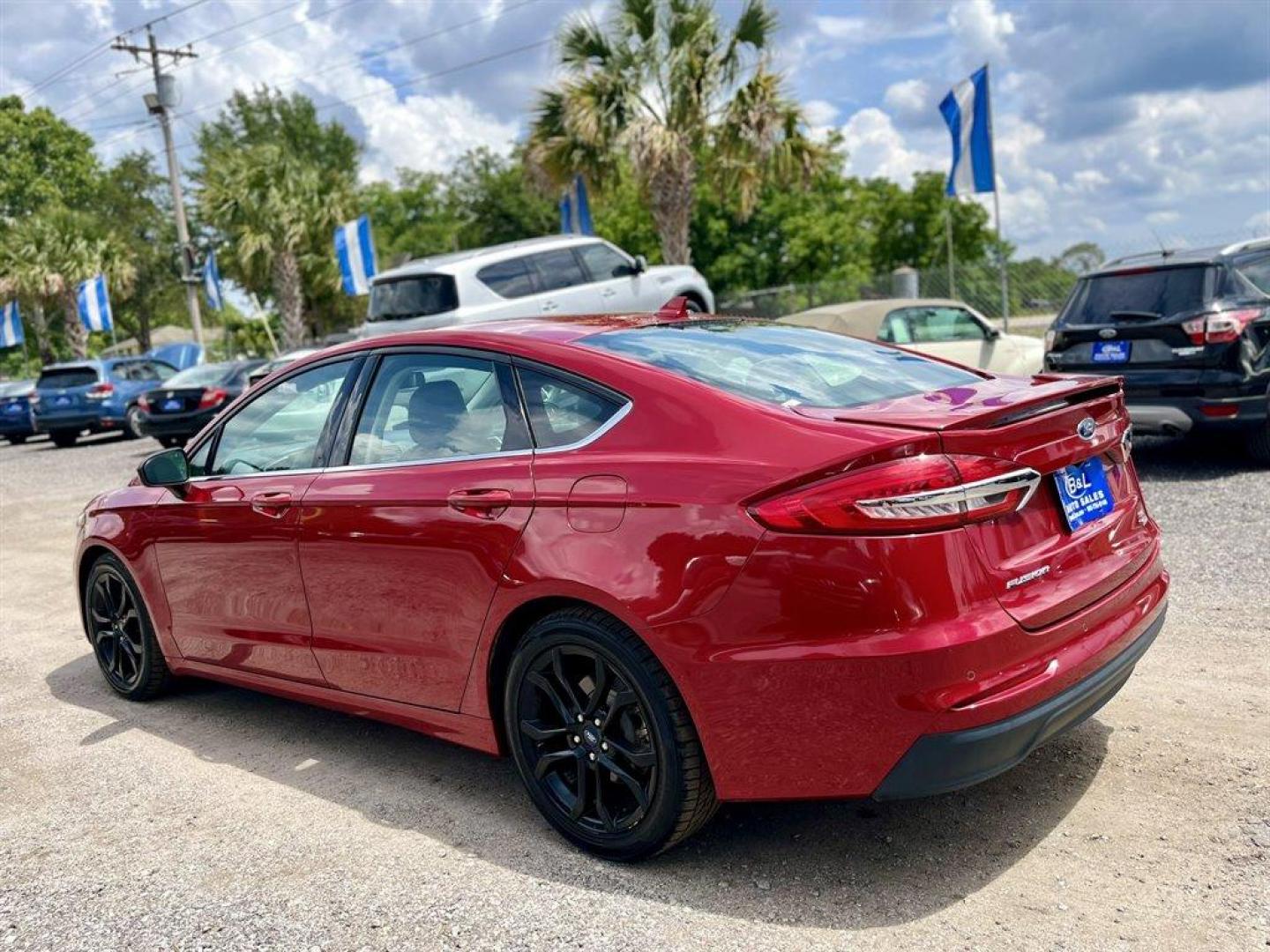 2020 Burgundy /Grey Ford Fusion (3FA6P0HD6LR) with an 1.5l I-4 DI Dohc Ecoboost engine, Automatic transmission, located at 745 East Steele Rd., West Columbia, SC, 29170, (803) 755-9148, 33.927212, -81.148483 - Special Internet Price! 2020 Ford Fusion SE with Bluetooth, Backup camera, Cruise control, Keyless entry, Push to start, Cloth interior, Powered driver seat, Powered windows, Powered door locks, Plus more! - Photo#1