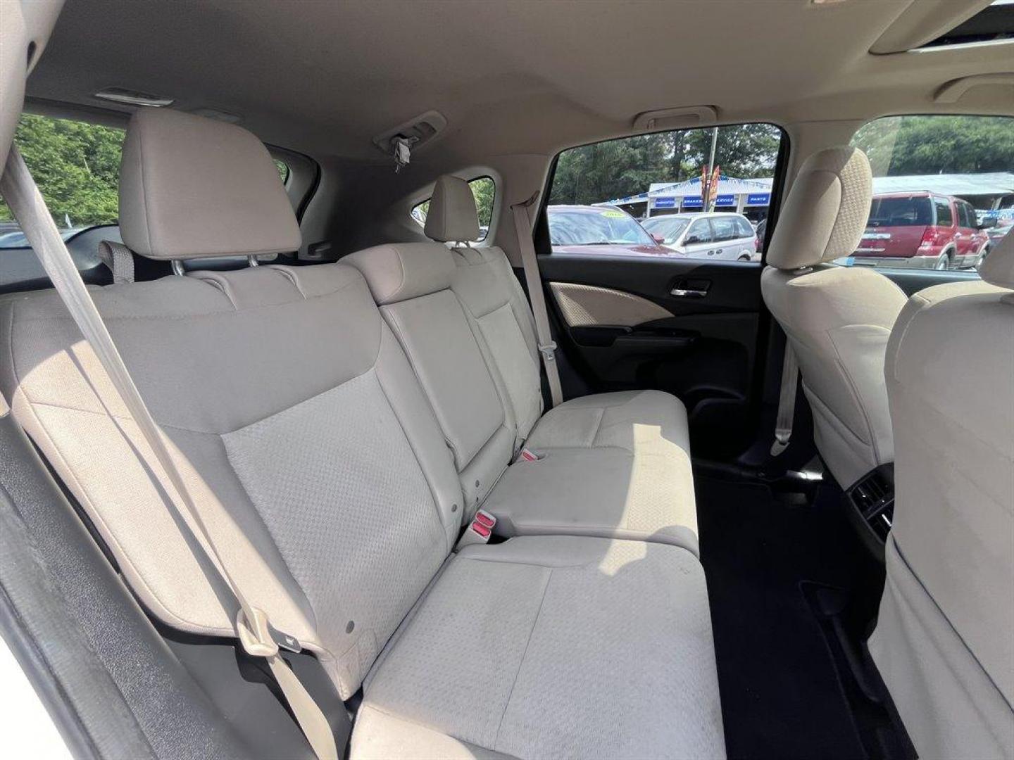 2016 White /Grey Honda CR-V (5J6RM3H54GL) with an 2.4l I-4 DI Dohc 2.4l engine, Automatic transmission, located at 745 East Steele Rd., West Columbia, SC, 29170, (803) 755-9148, 33.927212, -81.148483 - Special Internet Price! 2016 Honda CR-V EX with Bluetooth, Backup camera, Cruise control, Push to start, Keyless entry, Sunroof, Heated front seats, Cloth interior, Powered driver seat, Powered windows, Powered door locks, Plus more! - Photo#27