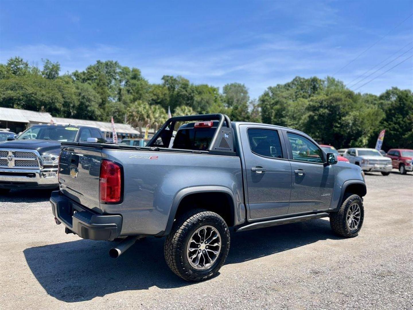 2018 Grey /Black Chevrolet Colorado (1GCPTEE16J1) with an 2.8l I-4 DI Dohc Tdsl 2.8 engine, Automatic transmission, located at 745 East Steele Rd., West Columbia, SC, 29170, (803) 755-9148, 33.927212, -81.148483 - Special Internet Price! 2018 Chevrolet Colorado ZR2 with Bluetooth, AM/FM radio, Backup camera, Navigation, Cruise control, Keyless entry, Air conditioning, Leather interior, Powered driver seat, Bed cap, Powered windows, Powered door locks, Plus more! - Photo#2