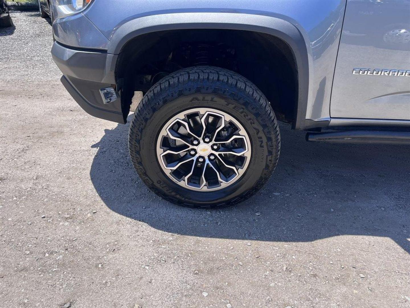 2018 Grey /Black Chevrolet Colorado (1GCPTEE16J1) with an 2.8l I-4 DI Dohc Tdsl 2.8 engine, Automatic transmission, located at 745 East Steele Rd., West Columbia, SC, 29170, (803) 755-9148, 33.927212, -81.148483 - Special Internet Price! 2018 Chevrolet Colorado ZR2 with Bluetooth, AM/FM radio, Backup camera, Navigation, Cruise control, Keyless entry, Air conditioning, Leather interior, Powered driver seat, Bed cap, Powered windows, Powered door locks, Plus more! - Photo#38