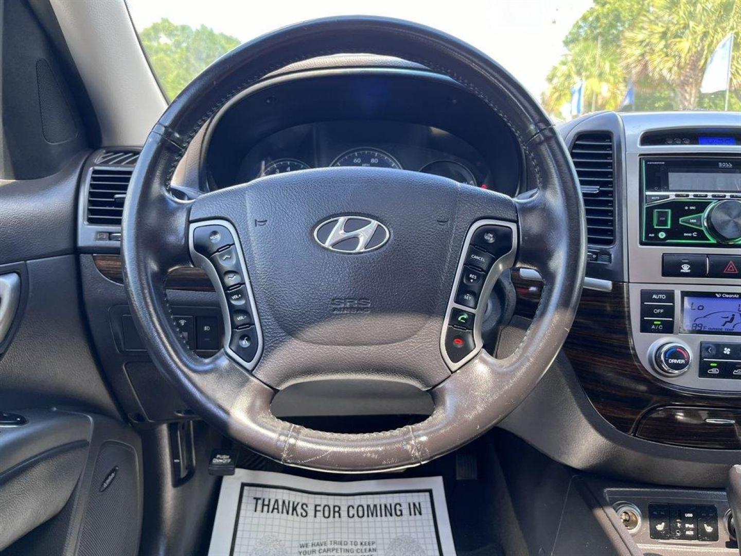 2011 Silver /Black Hyundai Santa FE (5XYZK3AB7BG) with an 2.4l I-4 MPI Dohc 2.4l engine, Automatic transmission, located at 745 East Steele Rd., West Columbia, SC, 29170, (803) 755-9148, 33.927212, -81.148483 - Special Internet Price! 2011 Hyundai Santa FE Limited with AM/FM radio, Cruise control, Keyless entry, Sunroof, Leather interior, Heated front seats, Keyless entry, Powered windows, Powered doors locks, Plus more! - Photo#5