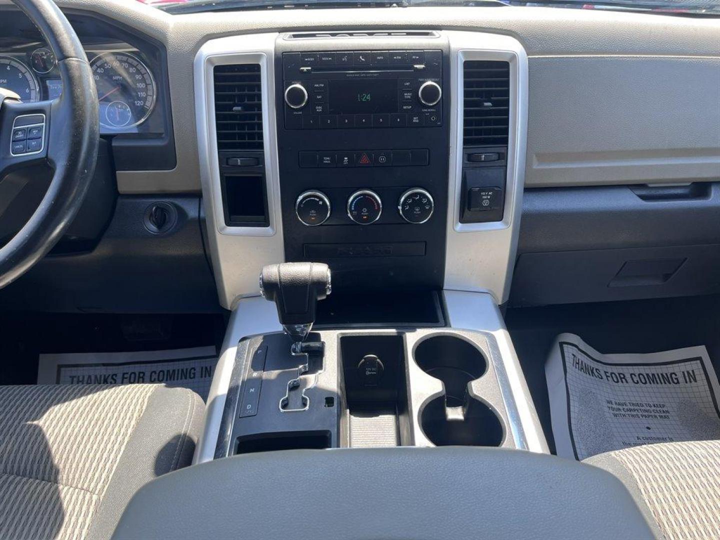 2012 Grey /Grey Ram 1500 (1C6RD6LT4CS) with an 5.7l V8 Smpi Hemi 5.7l engine, Automatic transmission, located at 745 East Steele Rd., West Columbia, SC, 29170, (803) 755-9148, 33.927212, -81.148483 - Special Internet Price! 2012 Ram 1500 SLT with AM/FM radio, Cruise control, Manual air conditioning, Cloth interior, Powered driver seat, Rear split fold up bench seat, Powered windows, Powered door locks, Plus more! - Photo#10