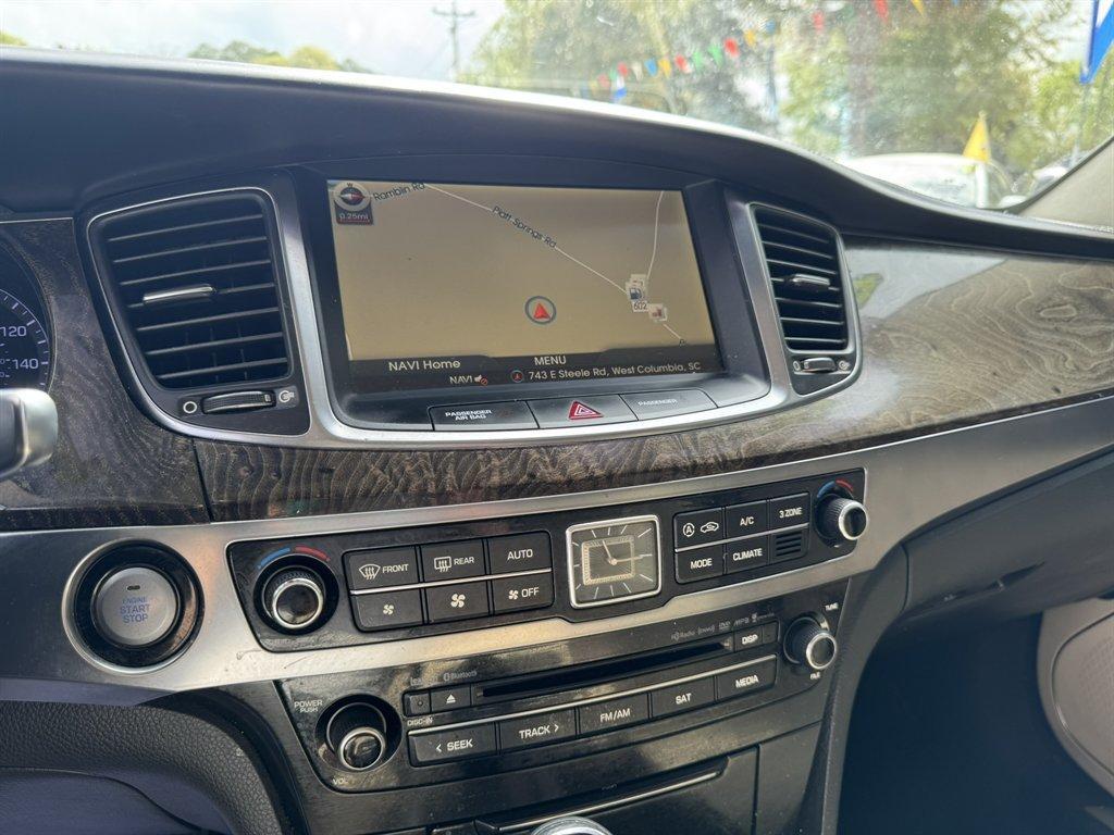 2014 Black /Taupe Hyundai Equus (KMHGH4JH5EU) with an 5.0l V8 DI Dohc Cvvt 5.0l engine, Automatic transmission, located at 745 East Steele Rd., West Columbia, SC, 29170, (803) 755-9148, 33.927212, -81.148483 - Photo#14