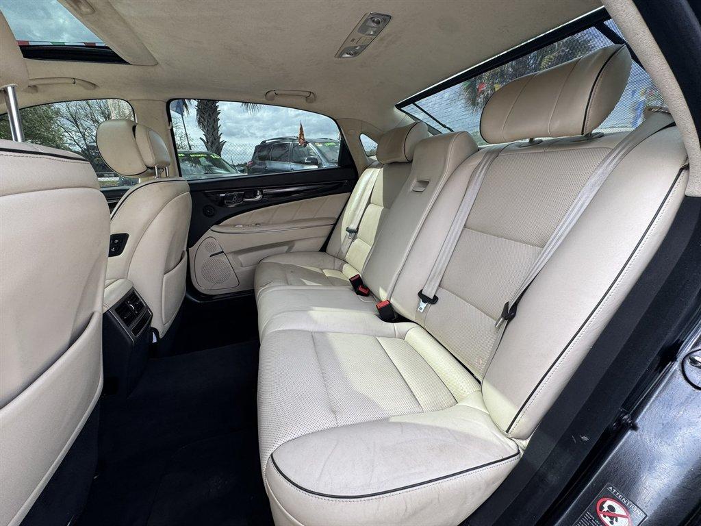 2014 Black /Taupe Hyundai Equus (KMHGH4JH5EU) with an 5.0l V8 DI Dohc Cvvt 5.0l engine, Automatic transmission, located at 745 East Steele Rd., West Columbia, SC, 29170, (803) 755-9148, 33.927212, -81.148483 - Photo#24