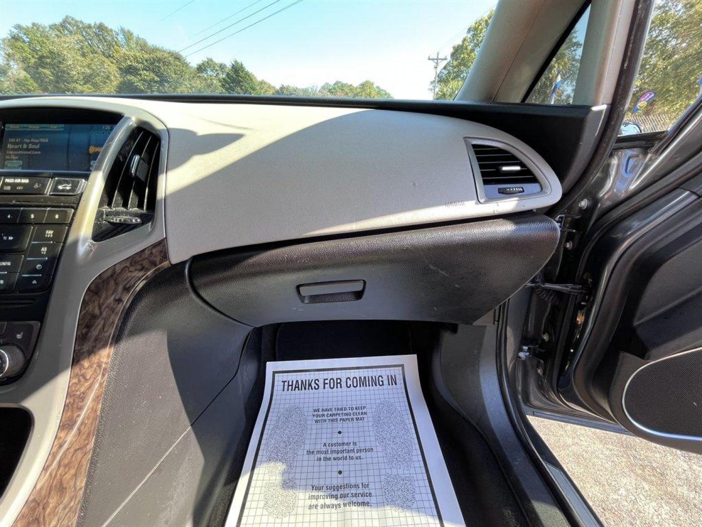 2012 Grey /Grey Buick Verano (1G4PP5SK5C4) with an 2.4l I-4 DI Dohc 2.4l engine, Automatic transmission, located at 745 East Steele Rd., West Columbia, SC, 29170, (803) 755-9148, 33.927212, -81.148483 - Special Internet Price! 2012 Buick Verano With AM/FM/SiriusXM stereo, 7 color LED touch screen, Cruise control, Dual-zone automatic air conditioning, Leather interior, Remote keyless entry, Rear 60-40 split-folding, Powered windows, Powered door locks, Plus more! - Photo#28