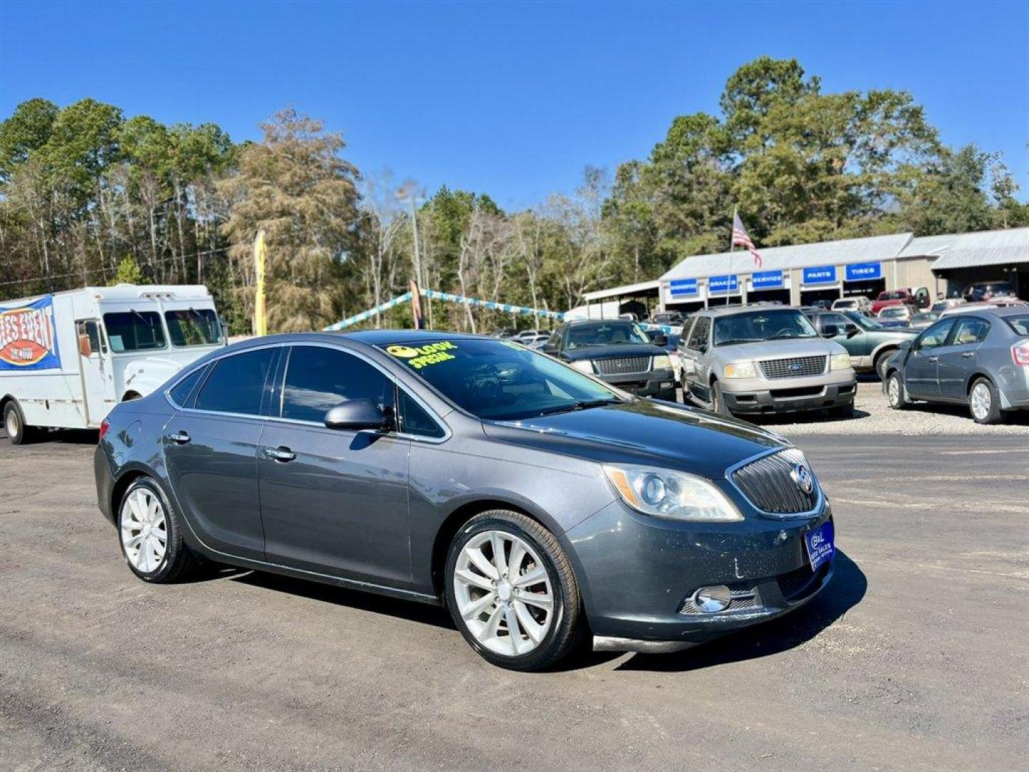 2012 Grey /Grey Buick Verano (1G4PP5SK5C4) with an 2.4l I-4 DI Dohc 2.4l engine, Automatic transmission, located at 745 East Steele Rd., West Columbia, SC, 29170, (803) 755-9148, 33.927212, -81.148483 - Special Internet Price! 2012 Buick Verano With AM/FM/SiriusXM stereo, 7 color LED touch screen, Cruise control, Dual-zone automatic air conditioning, Leather interior, Remote keyless entry, Rear 60-40 split-folding, Powered windows, Powered door locks, Plus more! - Photo#6