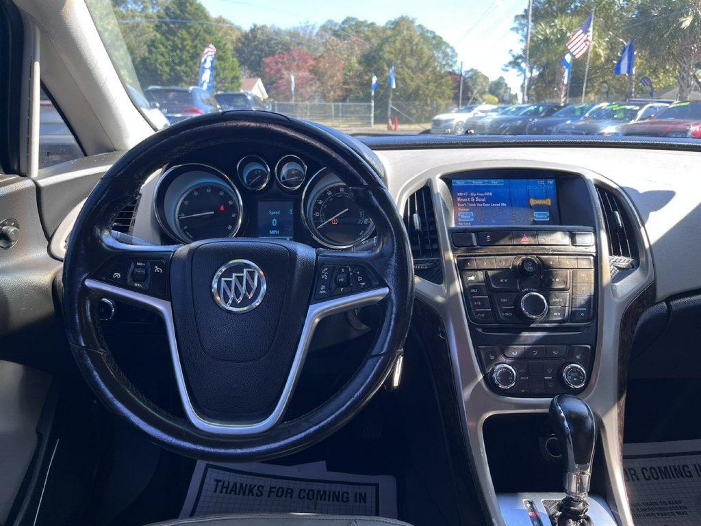 2012 Grey /Grey Buick Verano (1G4PP5SK5C4) with an 2.4l I-4 DI Dohc 2.4l engine, Automatic transmission, located at 745 East Steele Rd., West Columbia, SC, 29170, (803) 755-9148, 33.927212, -81.148483 - Special Internet Price! 2012 Buick Verano With AM/FM/SiriusXM stereo, 7 color LED touch screen, Cruise control, Dual-zone automatic air conditioning, Leather interior, Remote keyless entry, Rear 60-40 split-folding, Powered windows, Powered door locks, Plus more! - Photo#8