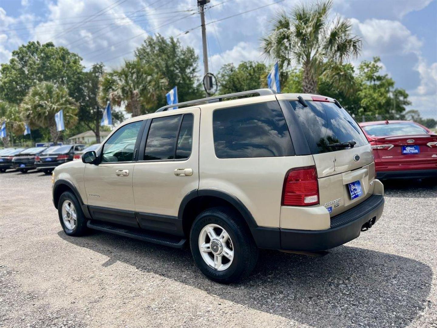 2002 Gold /Grey Ford Explorer (1FMZU73E52U) with an 4.0l V6 EFI Sohc 4.0l engine, Automatic transmission, located at 745 East Steele Rd., West Columbia, SC, 29170, (803) 755-9148, 33.927212, -81.148483 - Special Internet Price! 2002 Ford Explorer XLT with AM/FM radio, Cruise control, Air conditioning, Cloth interior, 3rd row seating, Keyless entry, Powered windows, Powered door locks, Plus more! - Photo#1