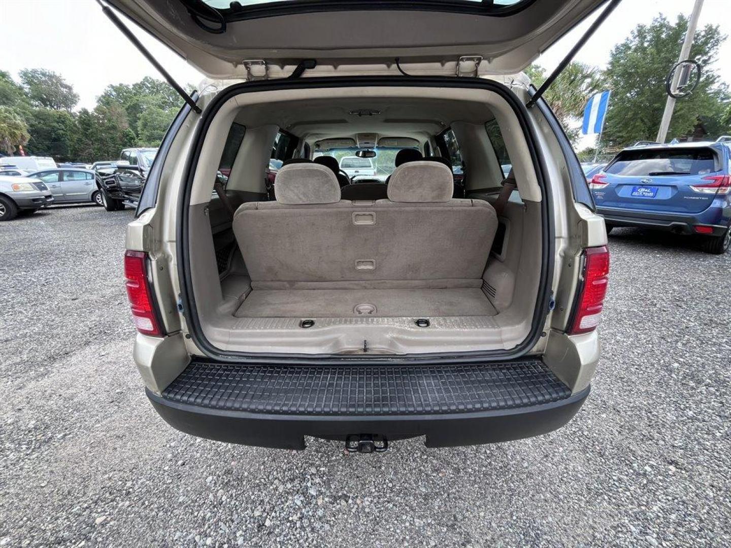 2002 Gold /Grey Ford Explorer (1FMZU73E52U) with an 4.0l V6 EFI Sohc 4.0l engine, Automatic transmission, located at 745 East Steele Rd., West Columbia, SC, 29170, (803) 755-9148, 33.927212, -81.148483 - Special Internet Price! 2002 Ford Explorer XLT with AM/FM radio, Cruise control, Air conditioning, Cloth interior, 3rd row seating, Keyless entry, Powered windows, Powered door locks, Plus more! - Photo#24