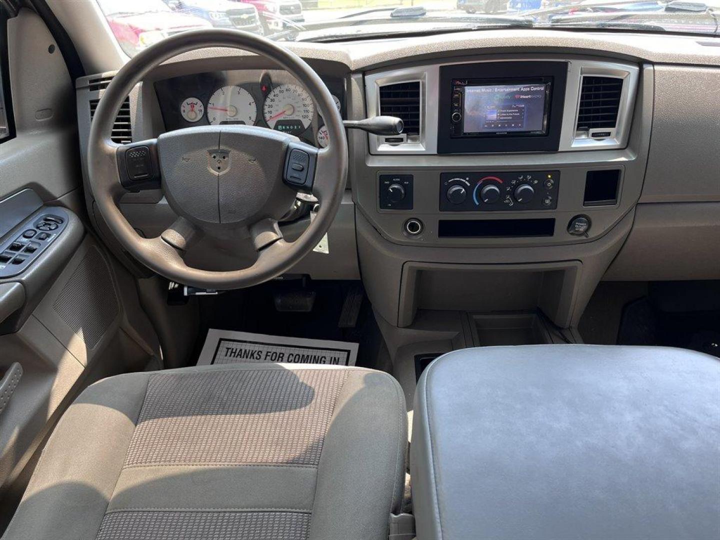 2007 Gold /Tan Dodge RAM 2500 (3D7KS29C87G) with an 5.9l I-6 FI DSL T/C HO 5. engine, Automatic transmission, located at 745 East Steele Rd., West Columbia, SC, 29170, (803) 755-9148, 33.927212, -81.148483 - Special Internet Price! 2007 Dodge RAM 2500 SLT with AM/FM radio, Cruise control, Manual air conditioning, Cloth interior, Powered driver seat, Rear split bench seat, Rear entertainment, Powered windows, Powered door locks, Plus more! - Photo#6