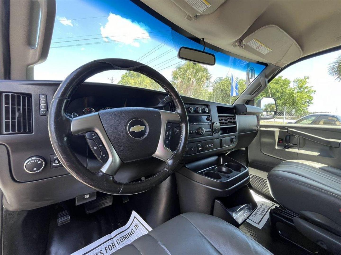 2018 White /Grey Chevrolet Express Cargo (1GCWGAFGXJ1) with an 6.0l V8 SFI OHV Flex 6.0l engine, Automatic transmission, located at 745 East Steele Rd., West Columbia, SC, 29170, (803) 755-9148, 33.927212, -81.148483 - Special Internet Price! 2018 Chevrolet Express Cargo G2500 with AM/FM radio, Backup camera, Leather interior, Roof rack, Plenty of storage, Powered windows, Powered door locks, Plus more! - Photo#4